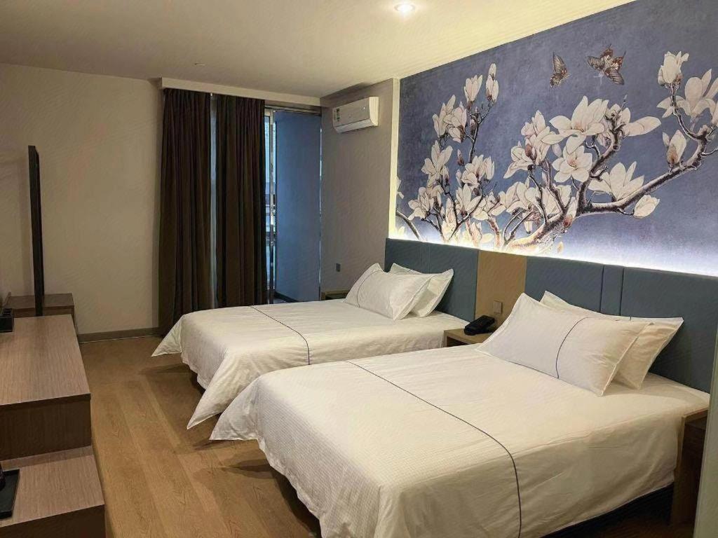 Magnotel Hotel Shanghai Railway Station Magnolia Plaza Xangai Exterior foto