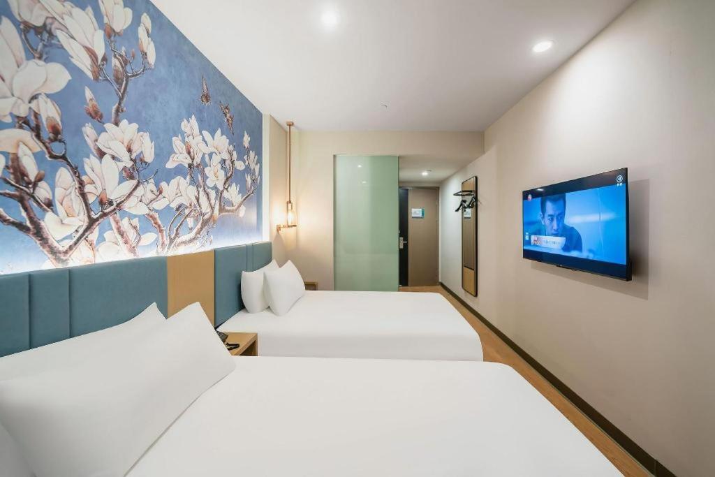 Magnotel Hotel Shanghai Railway Station Magnolia Plaza Xangai Exterior foto