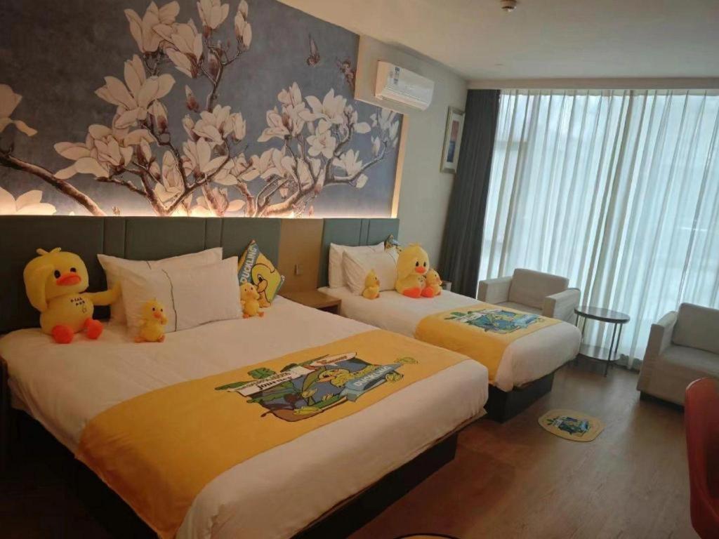 Magnotel Hotel Shanghai Railway Station Magnolia Plaza Xangai Exterior foto