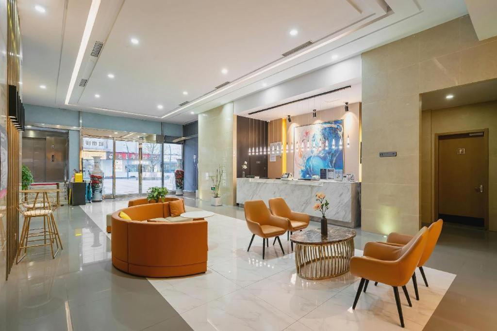 Magnotel Hotel Shanghai Railway Station Magnolia Plaza Xangai Exterior foto