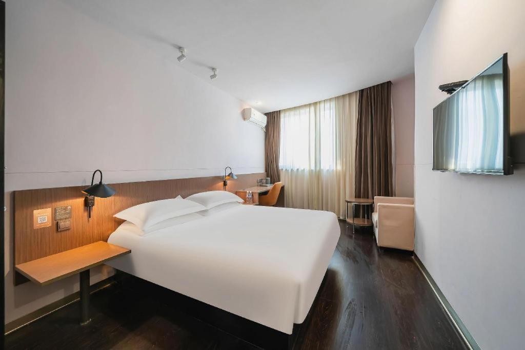 Magnotel Hotel Shanghai Railway Station Magnolia Plaza Xangai Exterior foto