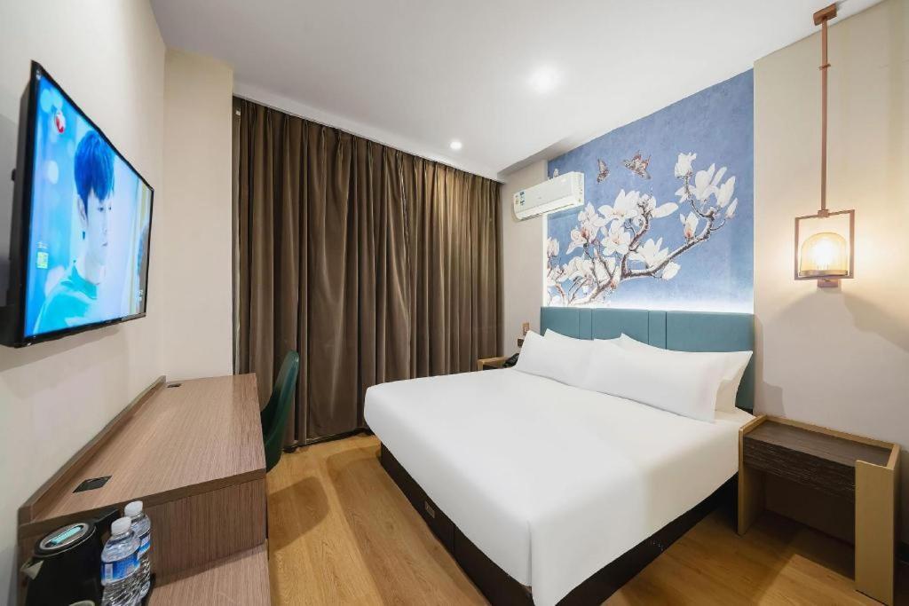 Magnotel Hotel Shanghai Railway Station Magnolia Plaza Xangai Exterior foto